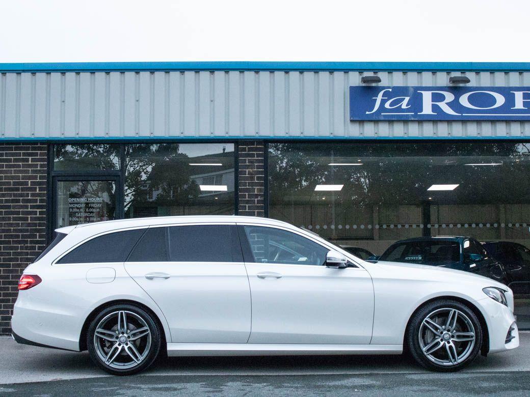 Mercedes-Benz E Class 2.0 E220d Estate AMG Line Premium 9G-tronic Estate Diesel Diamond White Metallic