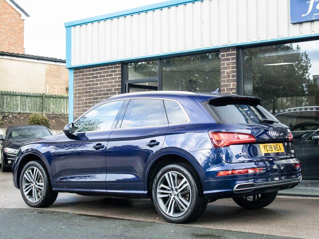 Audi Q5 2.0TDI quattro 40 S Line S-tronic 190ps Estate Diesel Navarra Blue Metallic