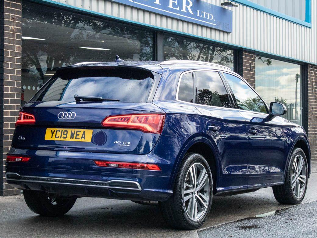 Audi Q5 2.0TDI quattro 40 S Line S-tronic 190ps Estate Diesel Navarra Blue Metallic