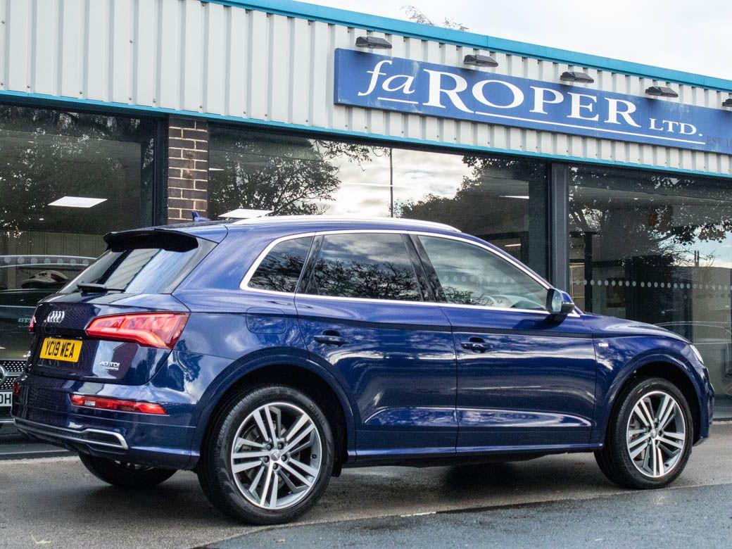 Audi Q5 2.0TDI quattro 40 S Line S-tronic 190ps Estate Diesel Navarra Blue Metallic