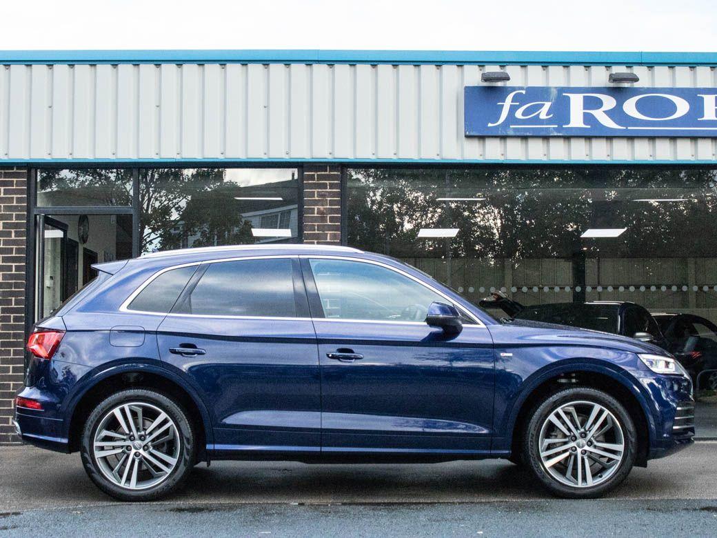 Audi Q5 2.0TDI quattro 40 S Line S-tronic 190ps Estate Diesel Navarra Blue Metallic