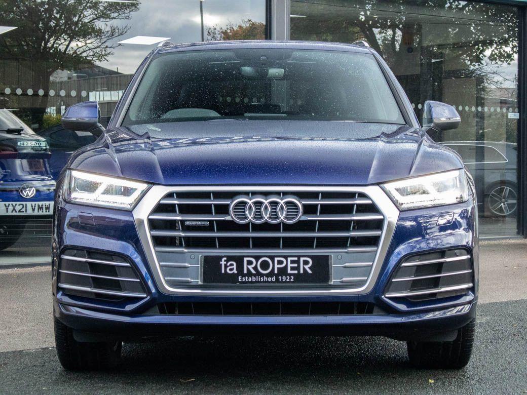 Audi Q5 2.0TDI quattro 40 S Line S-tronic 190ps Estate Diesel Navarra Blue Metallic