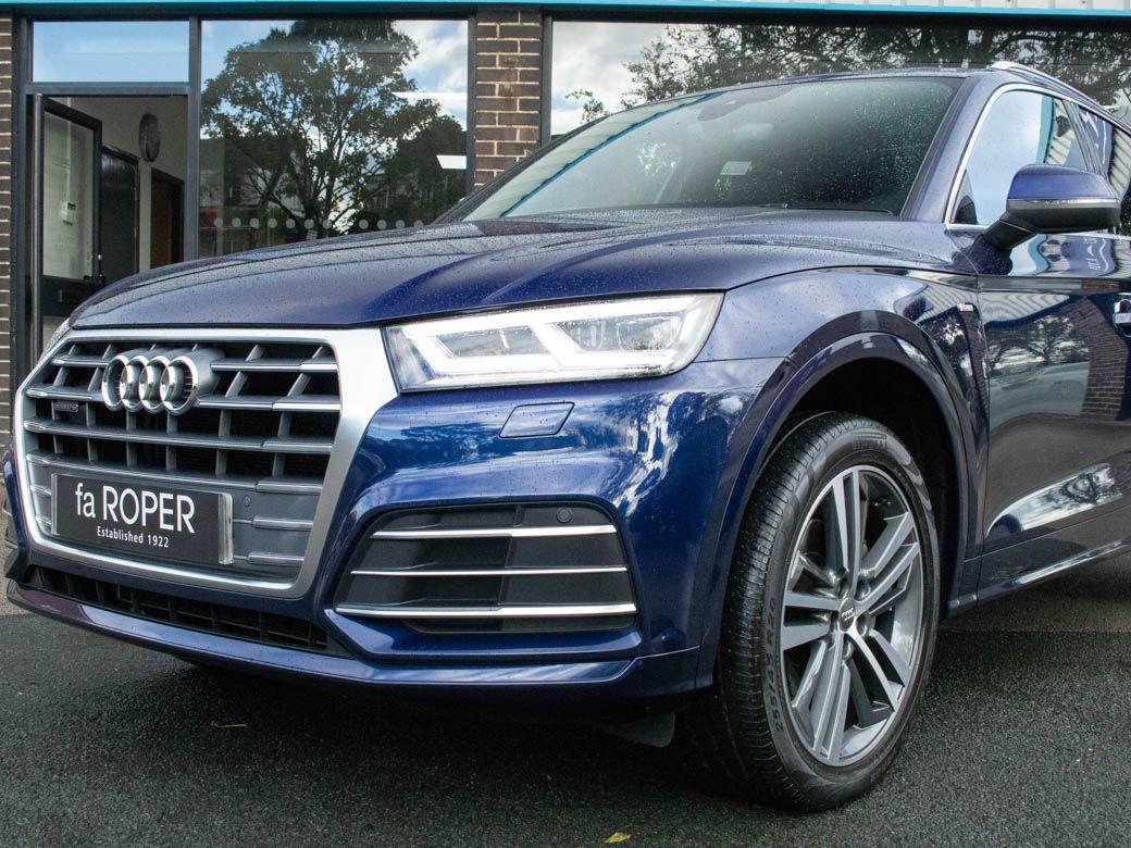 Audi Q5 2.0TDI quattro 40 S Line S-tronic 190ps Estate Diesel Navarra Blue Metallic