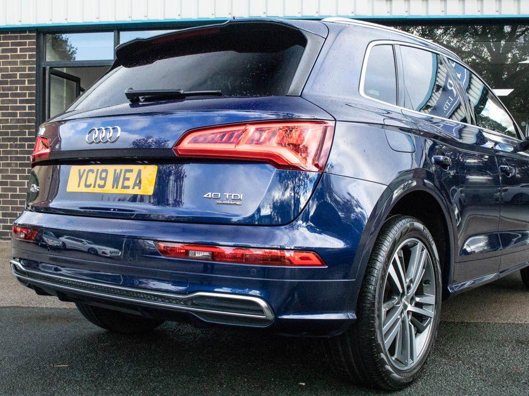 Audi Q5 2.0TDI quattro 40 S Line S-tronic 190ps Estate Diesel Navarra Blue Metallic