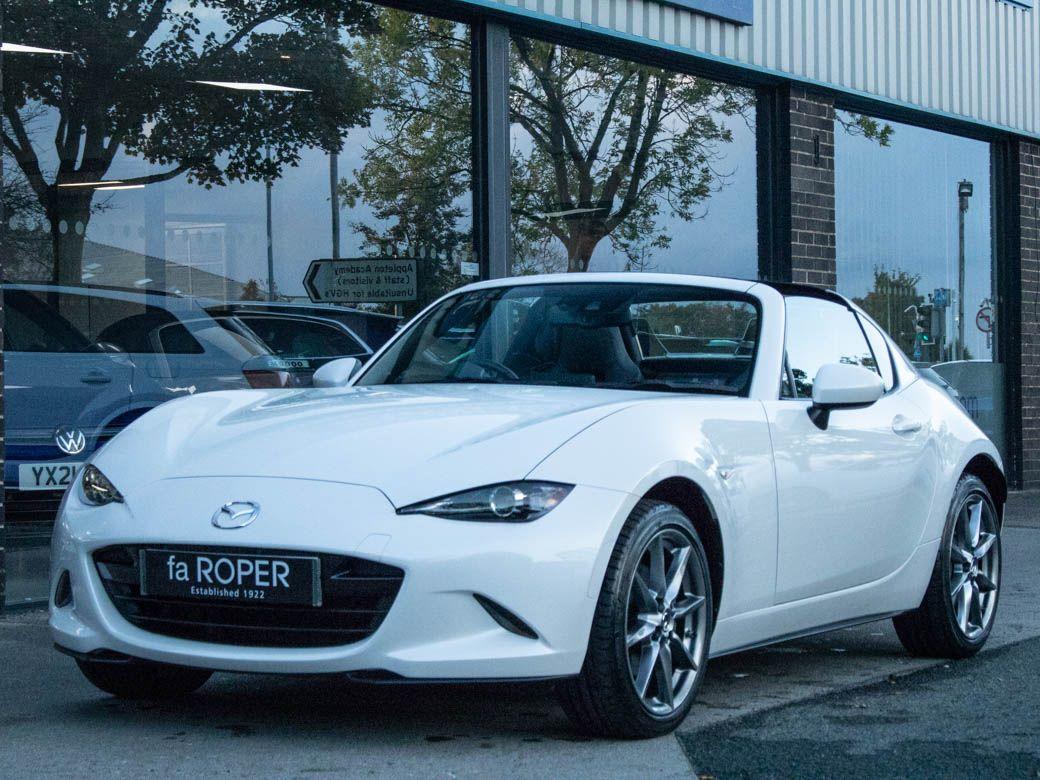 Mazda MX-5 2.0 RF Sport Nav Auto 160ps Convertible Petrol Crystal White Pearl