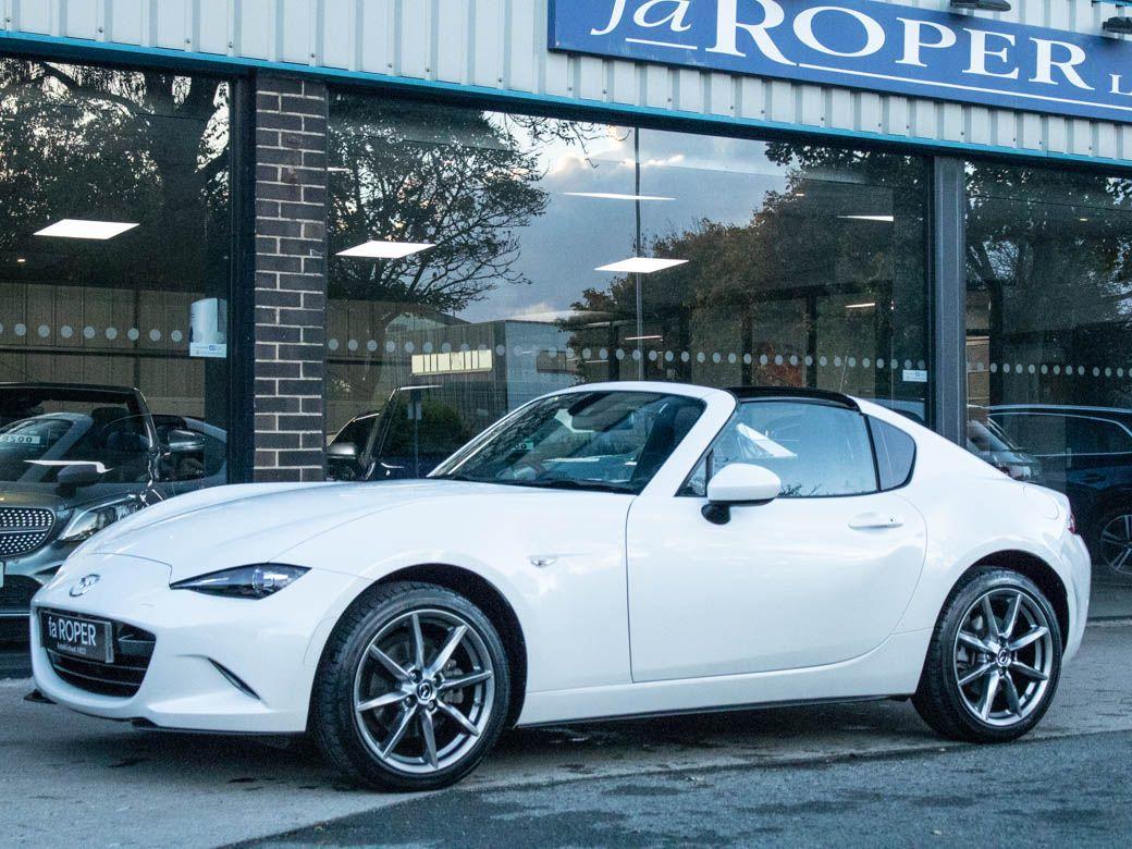 Mazda MX-5 2.0 RF Sport Nav Auto 160ps Convertible Petrol Crystal White Pearl