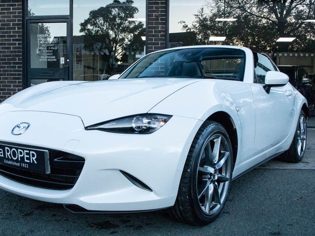 Mazda MX-5 2.0 RF Sport Nav Auto 160ps Convertible Petrol Crystal White Pearl