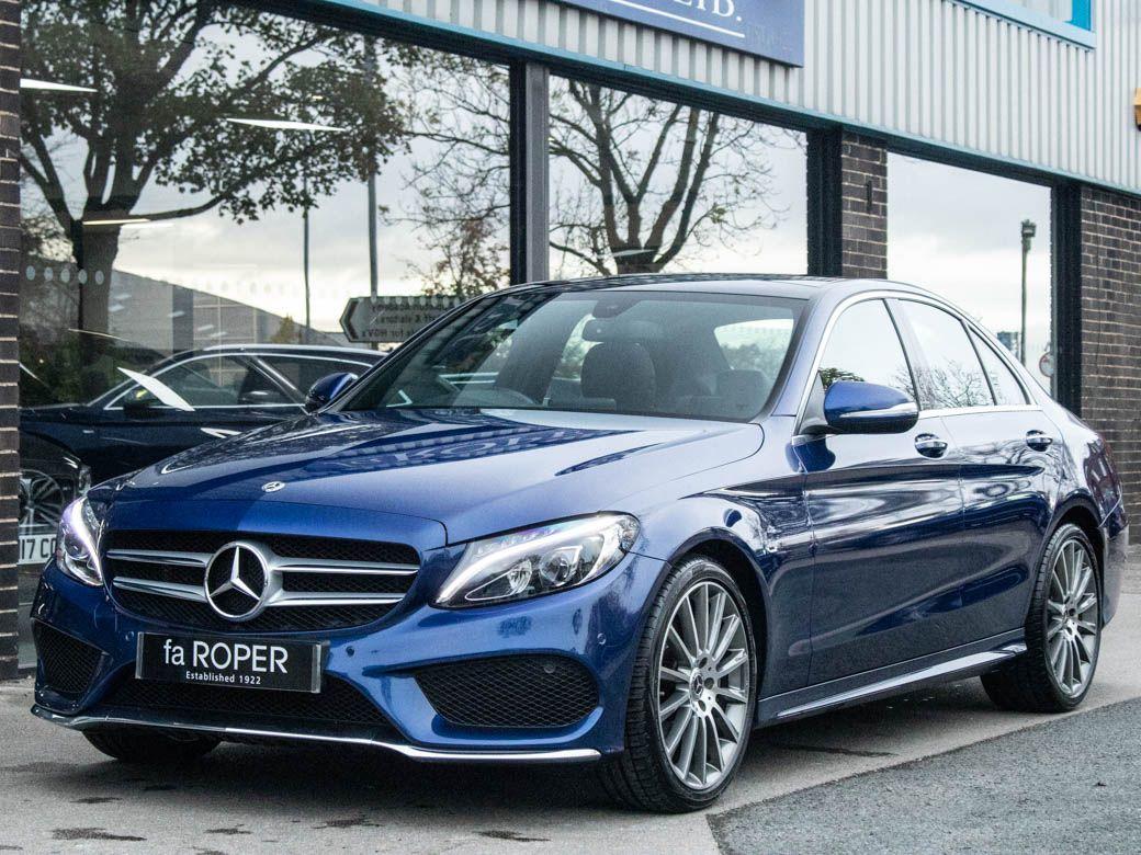 Mercedes-Benz C Class 2.1 C220d AMG Line Premium 9G-Tronic Auto Saloon Diesel Brilliant Blue Metallic