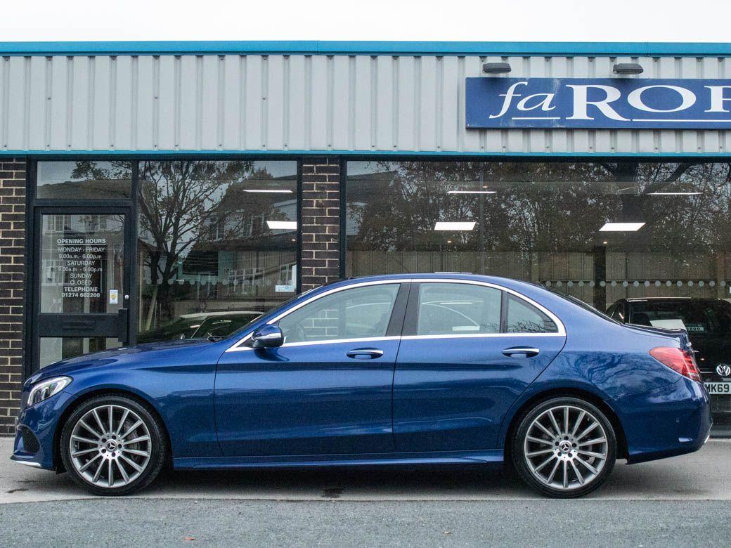 Mercedes-Benz C Class 2.1 C220d AMG Line Premium 9G-Tronic Auto Saloon Diesel Brilliant Blue Metallic