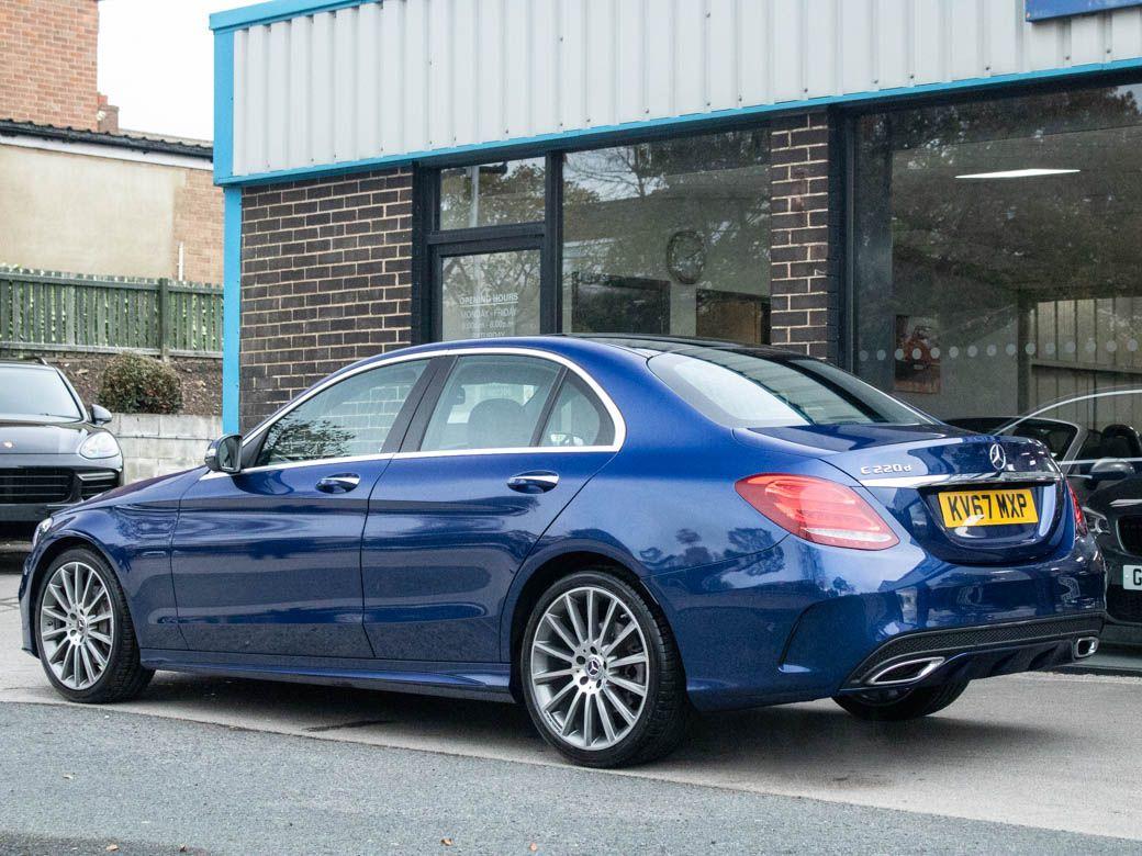 Mercedes-Benz C Class 2.1 C220d AMG Line Premium 9G-Tronic Auto Saloon Diesel Brilliant Blue Metallic