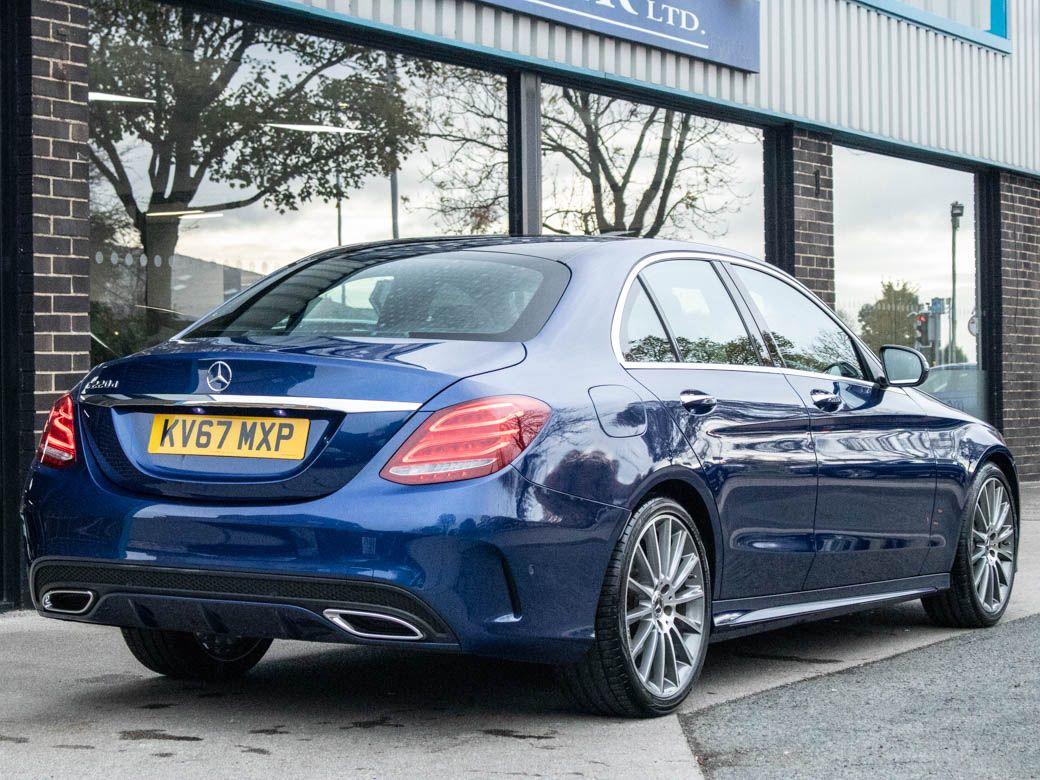 Mercedes-Benz C Class 2.1 C220d AMG Line Premium 9G-Tronic Auto Saloon Diesel Brilliant Blue Metallic