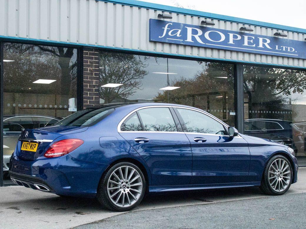 Mercedes-Benz C Class 2.1 C220d AMG Line Premium 9G-Tronic Auto Saloon Diesel Brilliant Blue Metallic