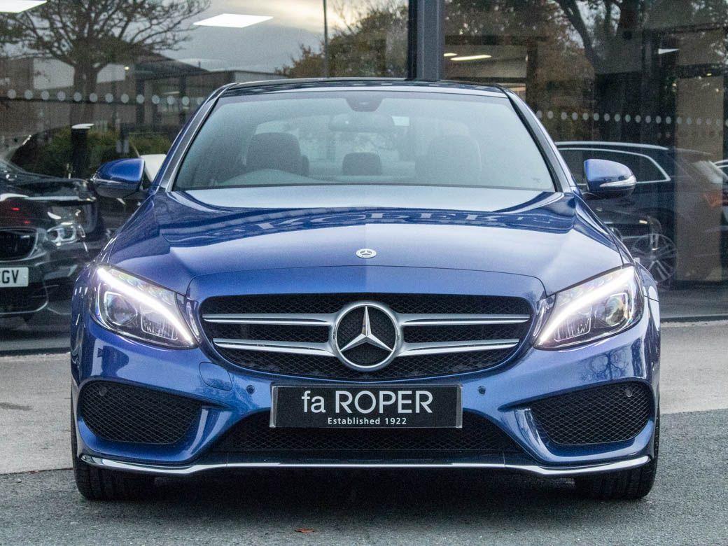 Mercedes-Benz C Class 2.1 C220d AMG Line Premium 9G-Tronic Auto Saloon Diesel Brilliant Blue Metallic