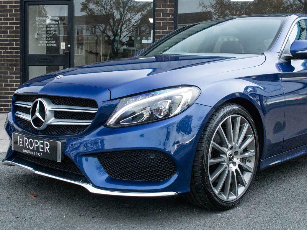 Mercedes-Benz C Class 2.1 C220d AMG Line Premium 9G-Tronic Auto Saloon Diesel Brilliant Blue Metallic