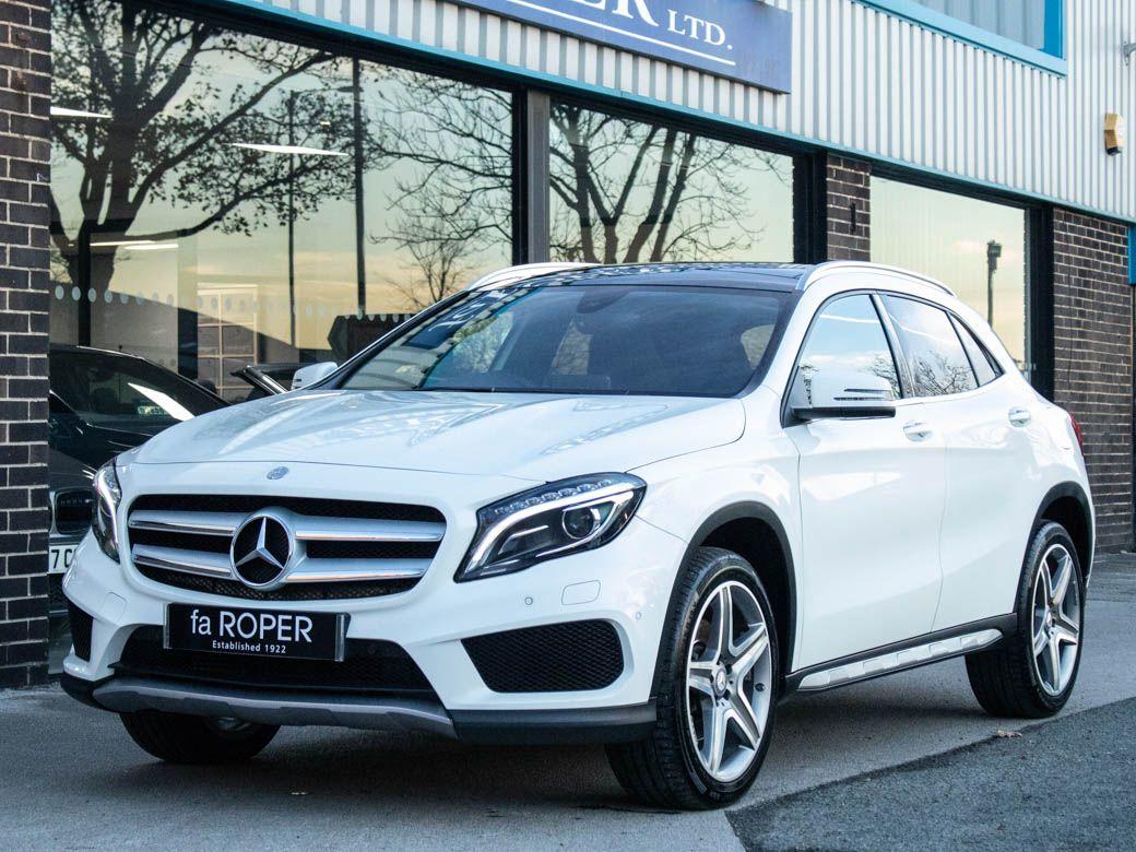 Mercedes-Benz GLA 2.0 GLA250 4MATIC AMG Line Premium Plus Auto Estate Petrol Cirrus White