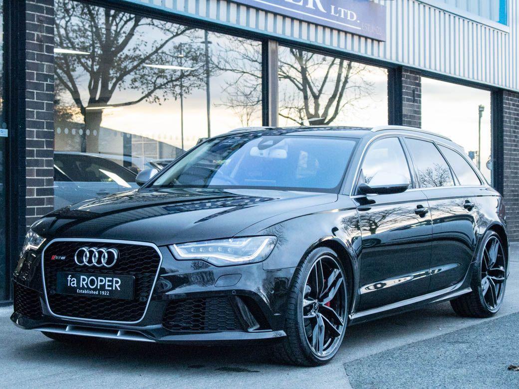 Audi RS6 4.0T FSI V8 Bi-Turbo quattro Auto 560ps Estate Petrol Panther Black CrystalAudi RS6 4.0T FSI V8 Bi-Turbo quattro Auto 560ps Estate Petrol Panther Black Crystal at fa Roper Ltd Bradford