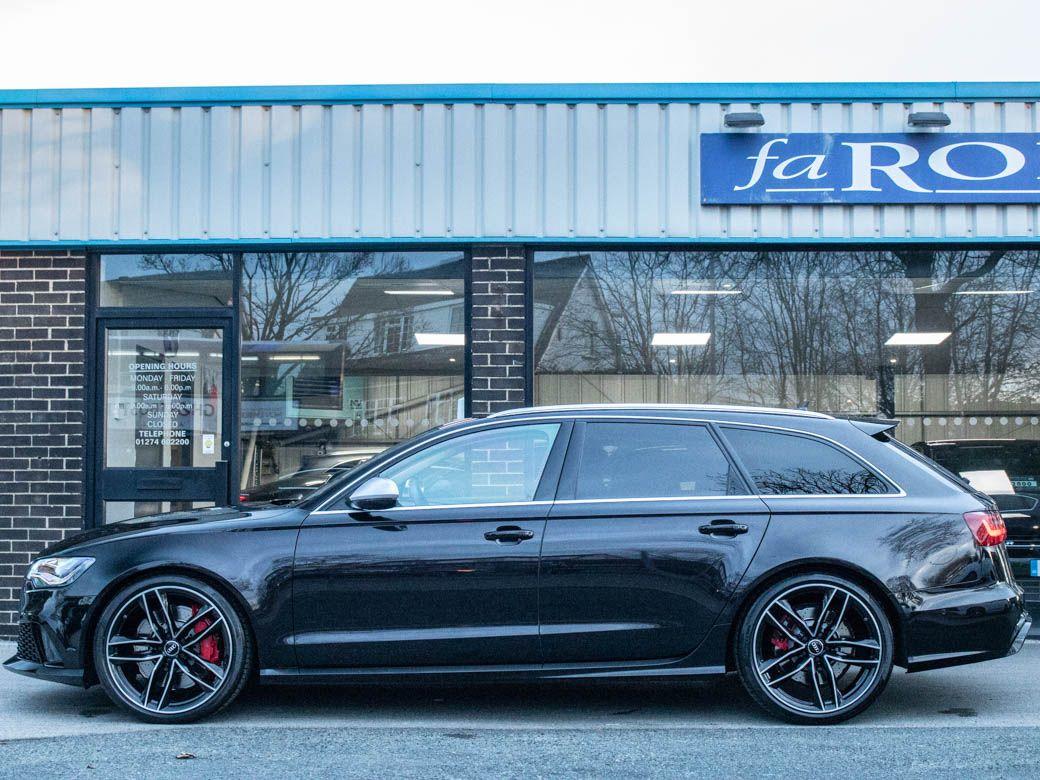 Audi RS6 4.0T FSI V8 Bi-Turbo quattro Auto 560ps Estate Petrol Panther Black Crystal