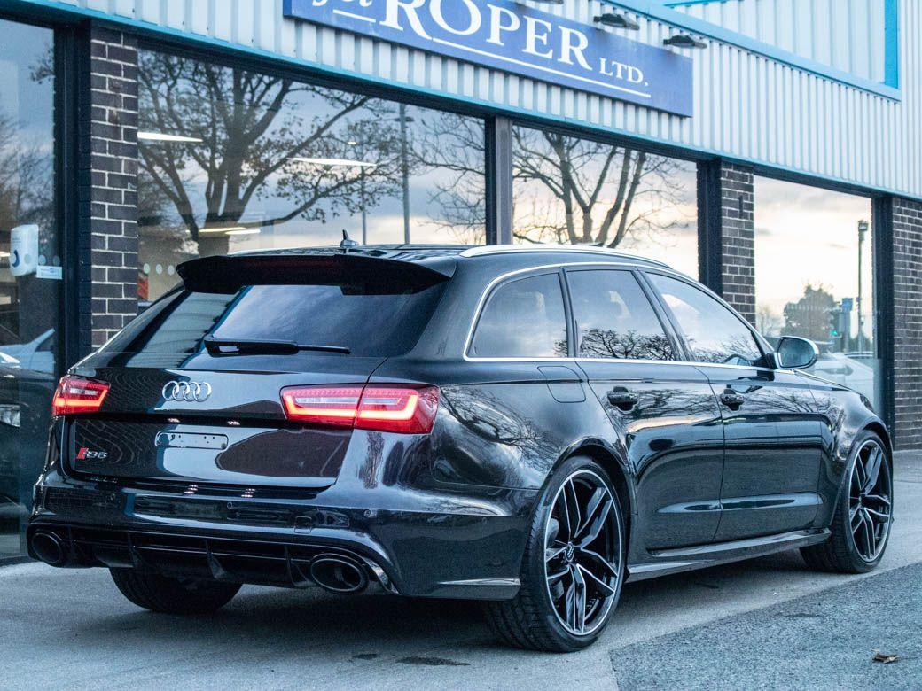 Audi RS6 4.0T FSI V8 Bi-Turbo quattro Auto 560ps Estate Petrol Panther Black Crystal