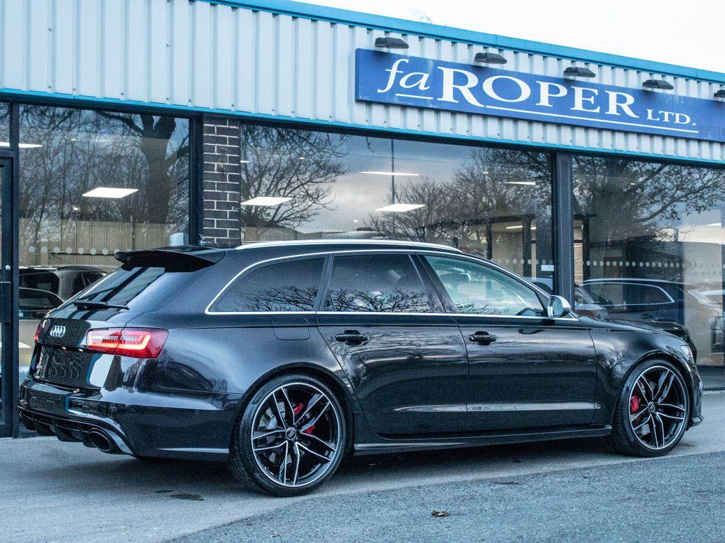 Audi RS6 4.0T FSI V8 Bi-Turbo quattro Auto 560ps Estate Petrol Panther Black Crystal