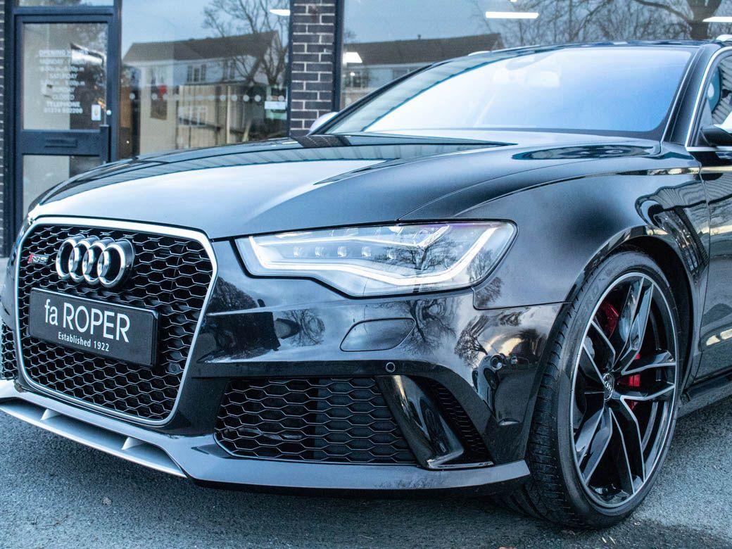 Audi RS6 4.0T FSI V8 Bi-Turbo quattro Auto 560ps Estate Petrol Panther Black Crystal