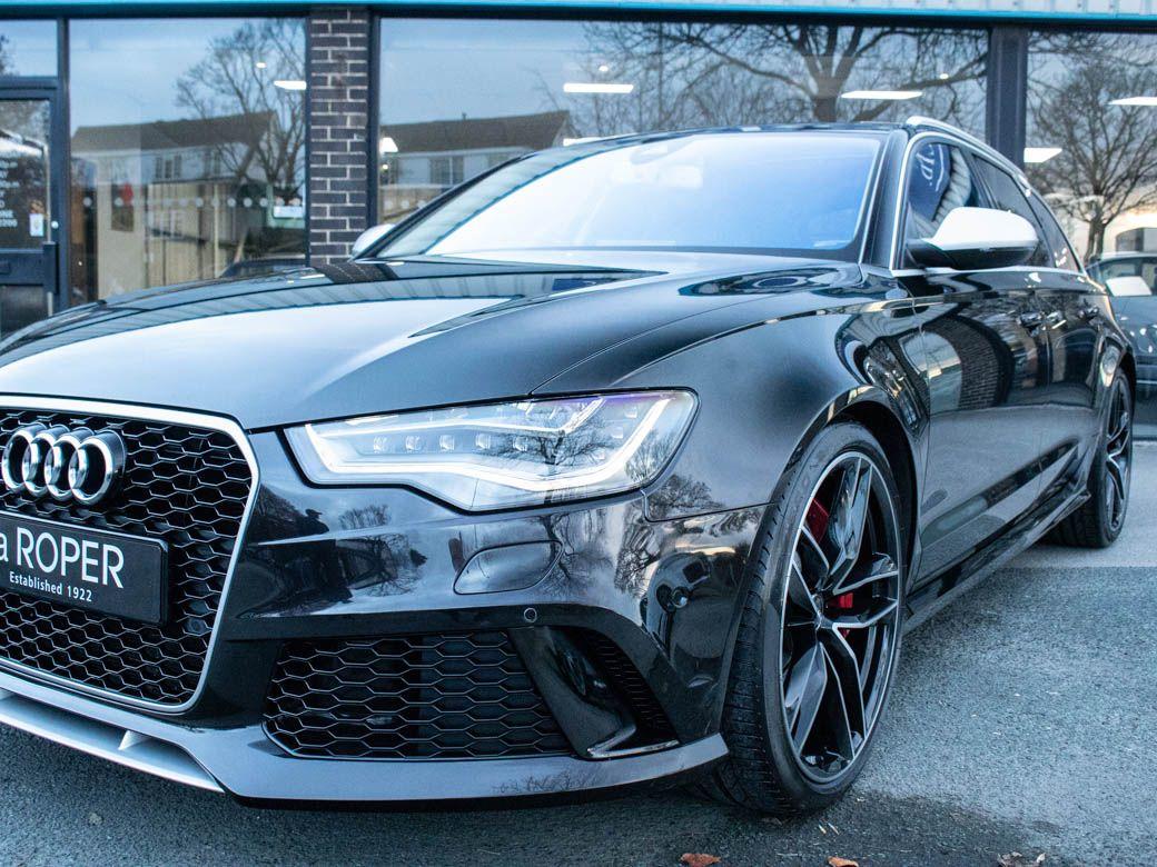 Audi RS6 4.0T FSI V8 Bi-Turbo quattro Auto 560ps Estate Petrol Panther Black Crystal