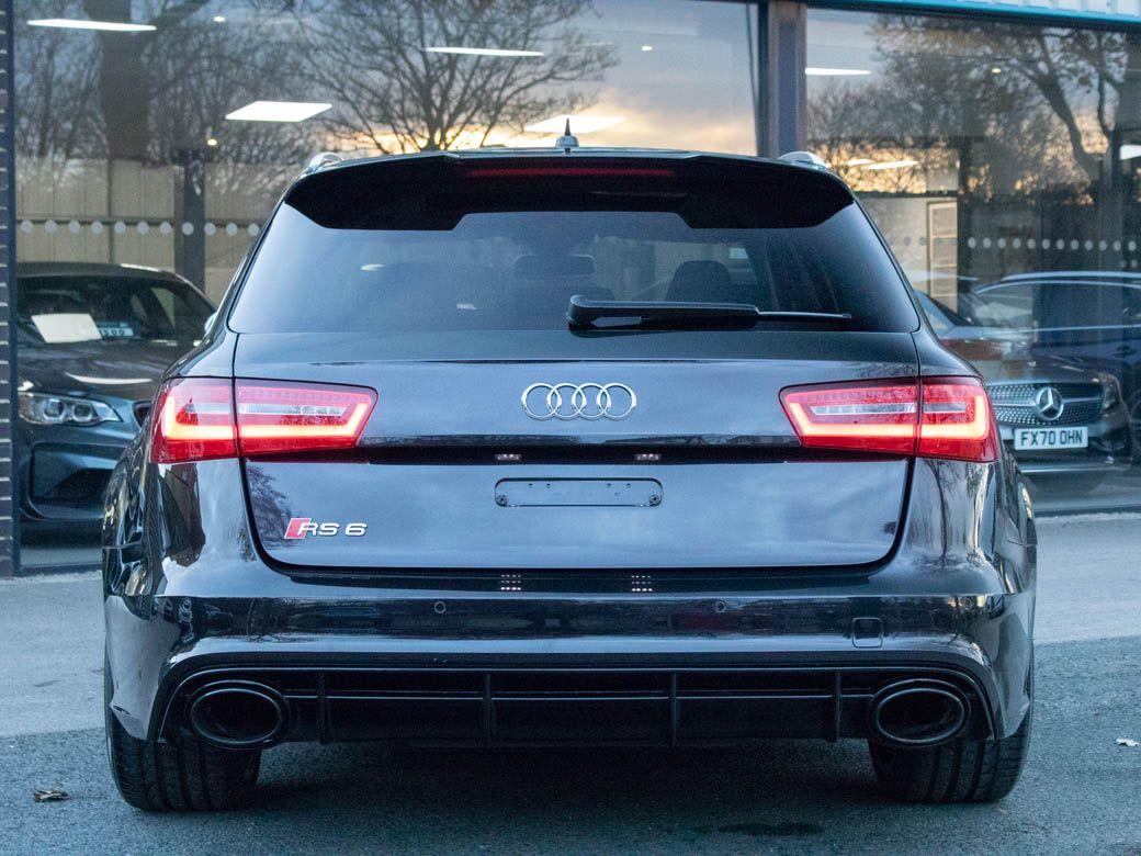 Audi RS6 4.0T FSI V8 Bi-Turbo quattro Auto 560ps Estate Petrol Panther Black Crystal