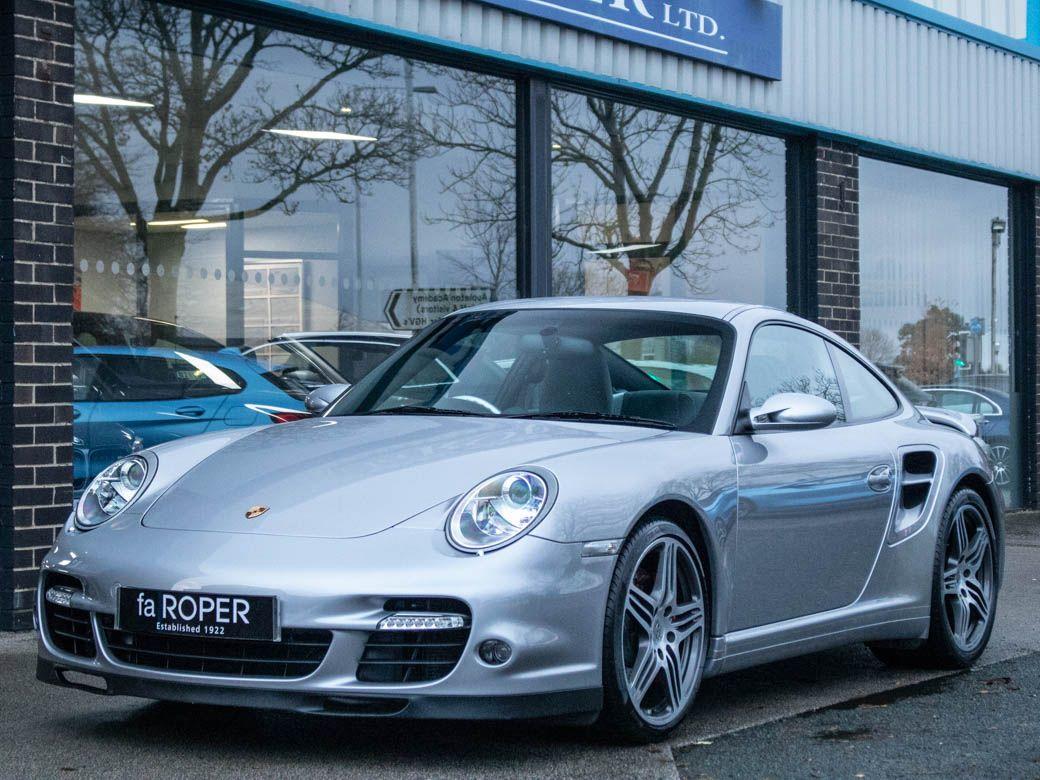 Porsche 911 3.6 997 Turbo Coupe Tiptronic S 480ps Coupe Petrol Gt Silver Metallic