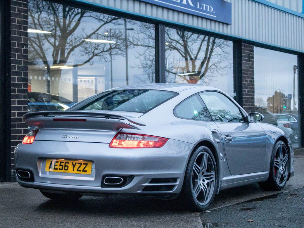 Porsche 911 3.6 997 Turbo Coupe Tiptronic S 480ps Coupe Petrol Gt Silver Metallic