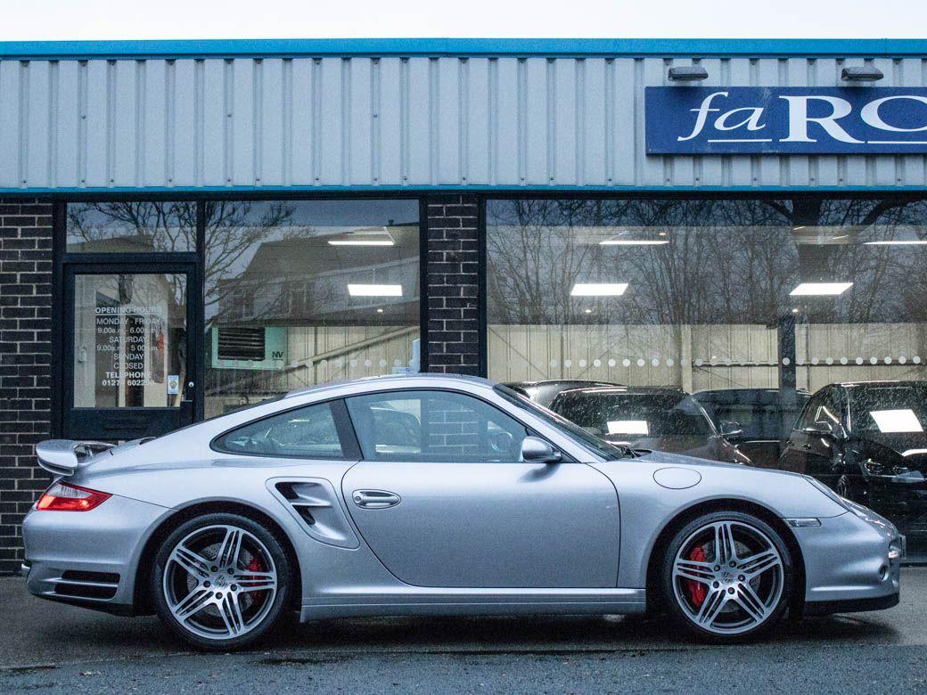 Porsche 911 3.6 997 Turbo Coupe Tiptronic S 480ps Coupe Petrol Gt Silver Metallic