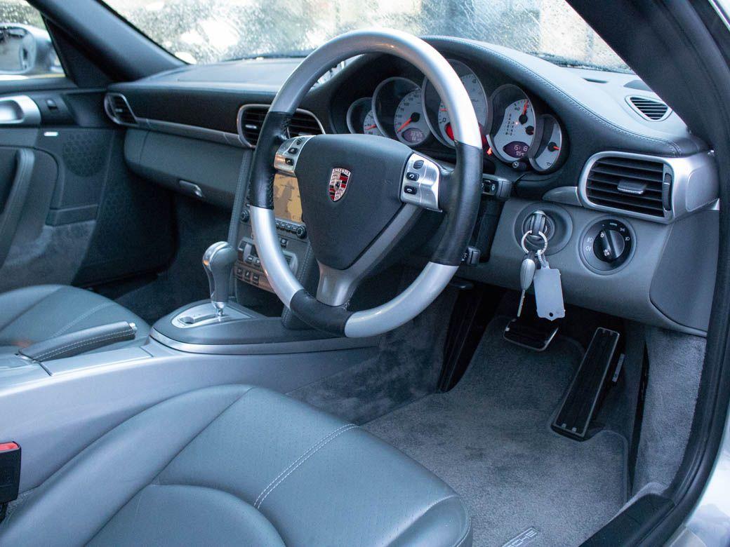 Porsche 911 3.6 997 Turbo Coupe Tiptronic S 480ps Coupe Petrol Gt Silver Metallic