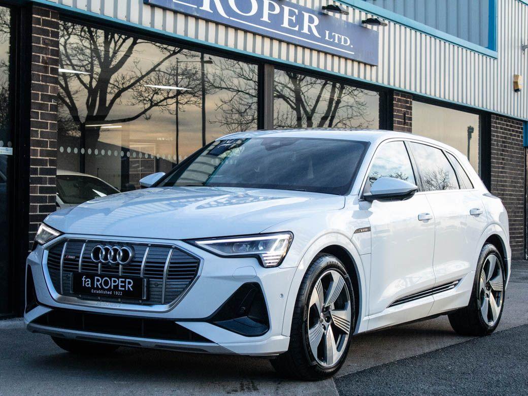 Audi E-tron 0.0 50 quattro 230kW S Line Auto 313ps Estate Electric Glacier White Metallic