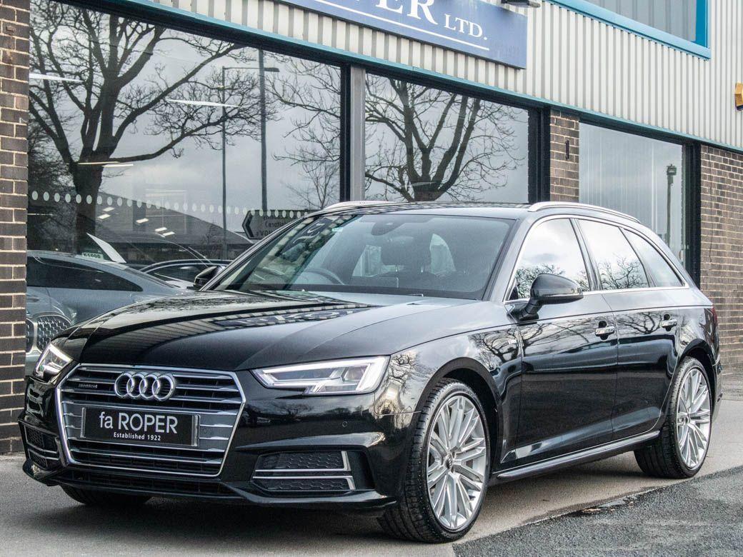 Audi A4 Avant 3.0 TDI quattro S Line Tiptronic Auto 272ps Estate Diesel Mythos Black MetallicAudi A4 Avant 3.0 TDI quattro S Line Tiptronic Auto 272ps Estate Diesel Mythos Black Metallic at fa Roper Ltd Bradford