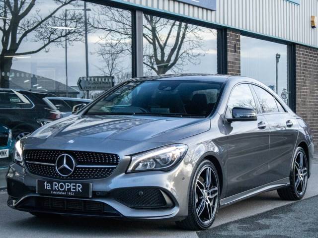 Mercedes-Benz CLA 2.1 CLA 220d AMG Line Auto Saloon Diesel Mountain Grey Metallic