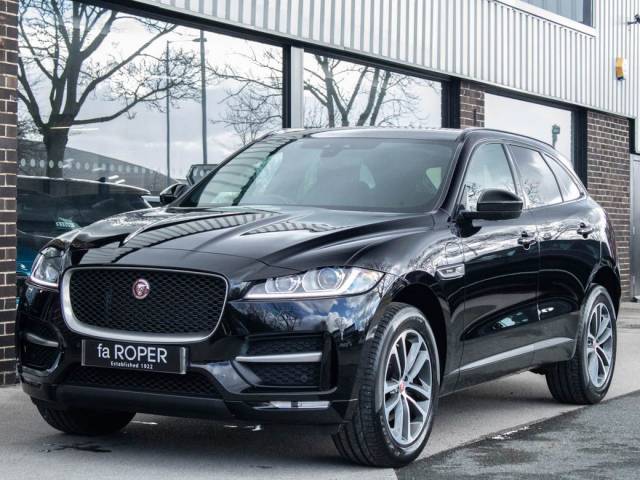 Jaguar F-Pace 2.0d R-Sport AWD Auto180ps Estate Diesel Narvik Black