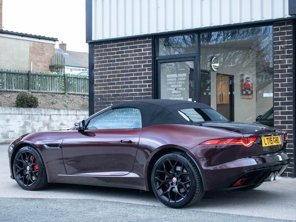 Jaguar F-Type Convertible 3.0 Supercharged V6 S Auto 380ps Convertible Petrol Black Rose 3M