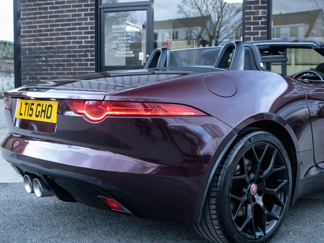 Jaguar F-Type Convertible 3.0 Supercharged V6 S Auto 380ps Convertible Petrol Black Rose 3M
