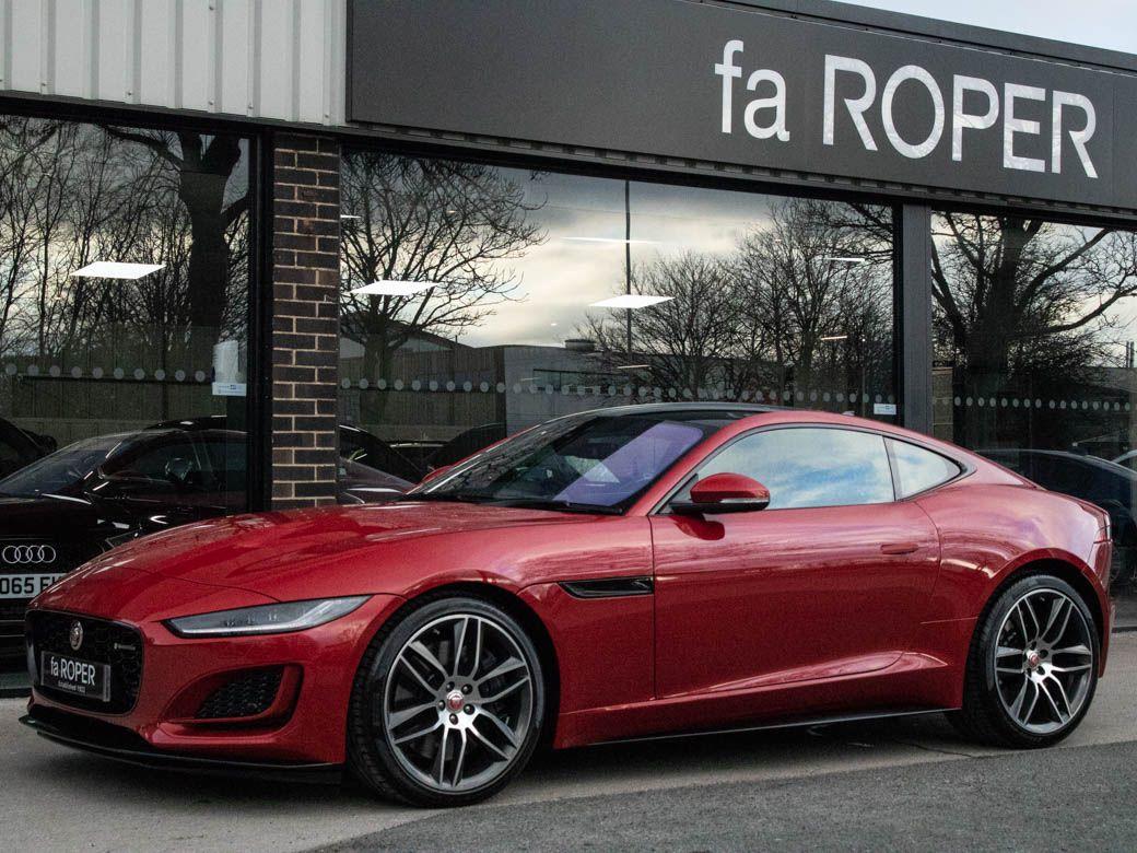 Jaguar F-Type 5.0 V8 R-Dynamic P450 AWD Auto 450ps Coupe Petrol Firenze Red Metallic