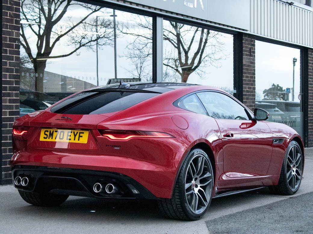 Jaguar F-Type 5.0 V8 R-Dynamic P450 AWD Auto 450ps Coupe Petrol Firenze Red Metallic