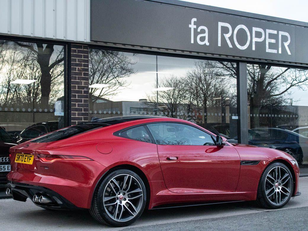 Jaguar F-Type 5.0 V8 R-Dynamic P450 AWD Auto 450ps Coupe Petrol Firenze Red Metallic