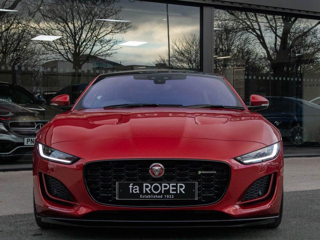 Jaguar F-Type 5.0 V8 R-Dynamic P450 AWD Auto 450ps Coupe Petrol Firenze Red Metallic