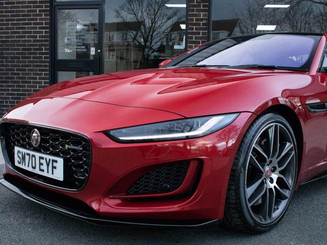 Jaguar F-Type 5.0 V8 R-Dynamic P450 AWD Auto 450ps Coupe Petrol Firenze Red Metallic