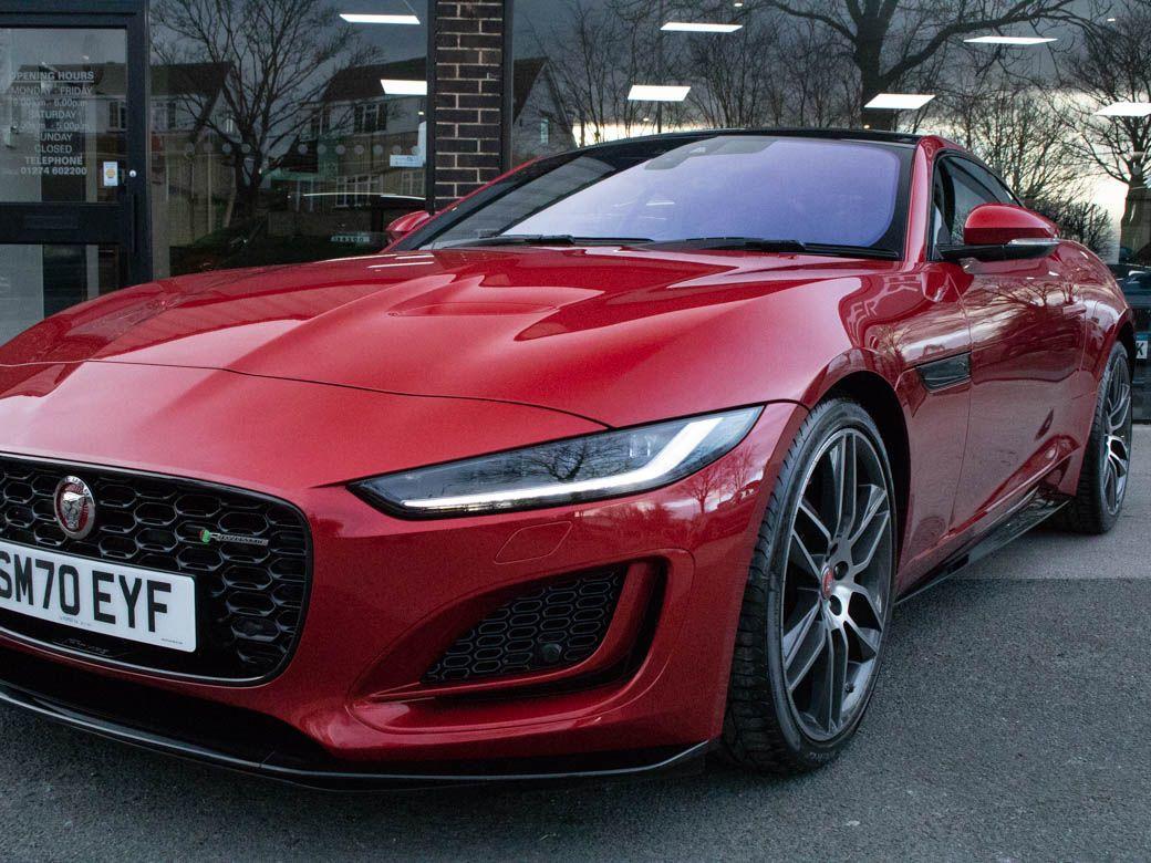 Jaguar F-Type 5.0 V8 R-Dynamic P450 AWD Auto 450ps Coupe Petrol Firenze Red Metallic