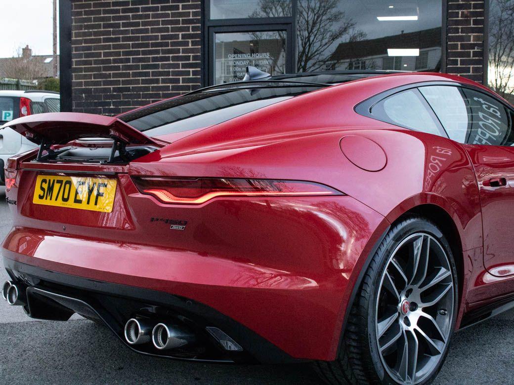 Jaguar F-Type 5.0 V8 R-Dynamic P450 AWD Auto 450ps Coupe Petrol Firenze Red Metallic