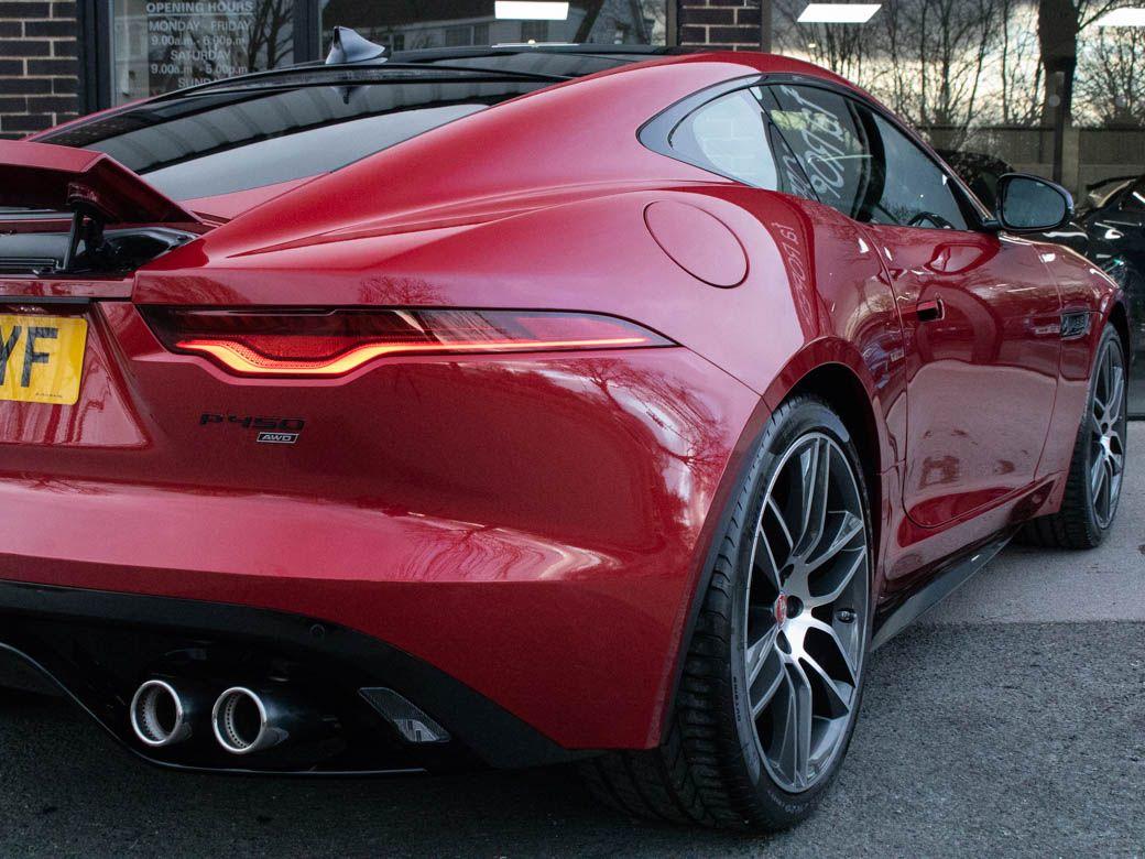 Jaguar F-Type 5.0 V8 R-Dynamic P450 AWD Auto 450ps Coupe Petrol Firenze Red Metallic