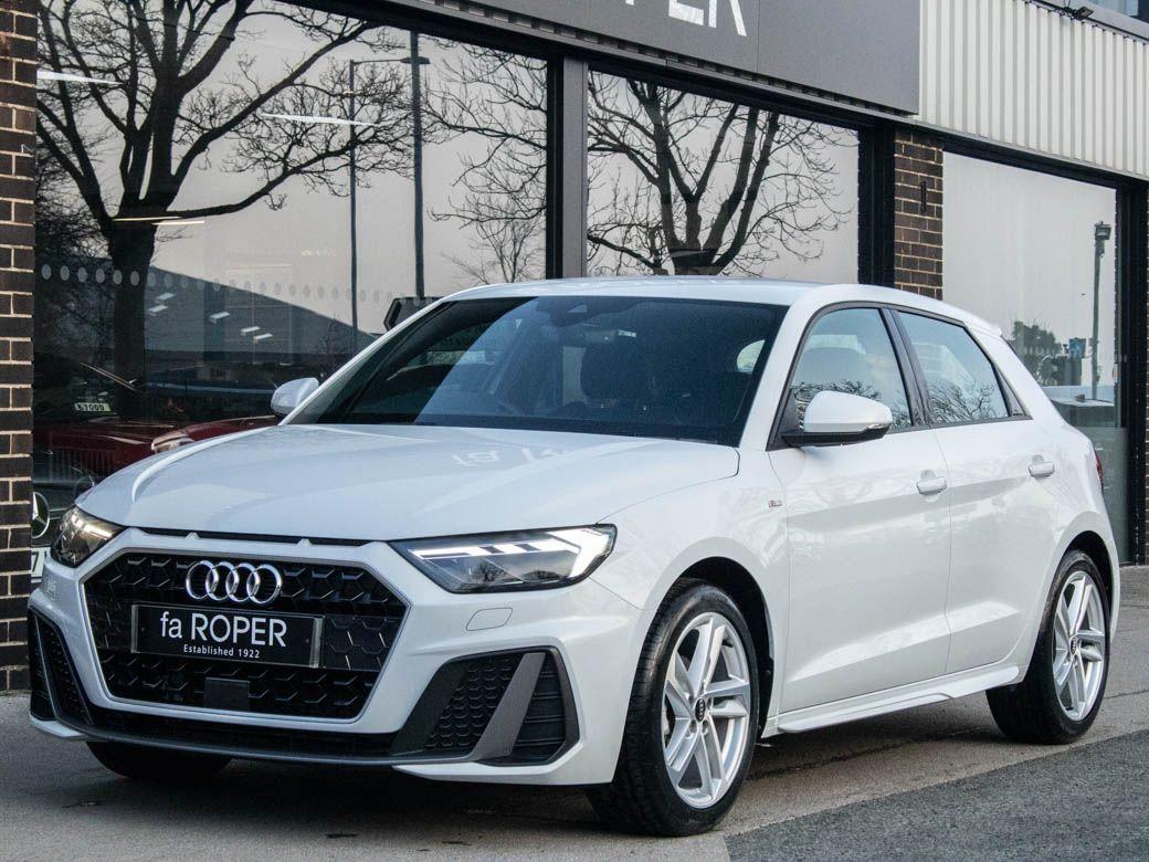 Audi A1 1.0 TFSI 25 S Line Manual 95ps Hatchback Petrol Glacier White MetallicAudi A1 1.0 TFSI 25 S Line Manual 95ps Hatchback Petrol Glacier White Metallic at fa Roper Ltd Bradford