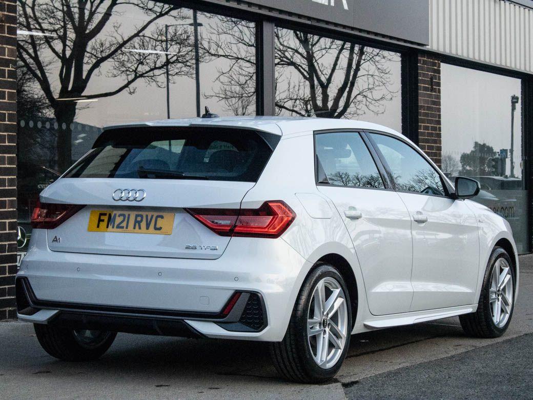 Audi A1 1.0 TFSI 25 S Line Manual 95ps Hatchback Petrol Glacier White Metallic