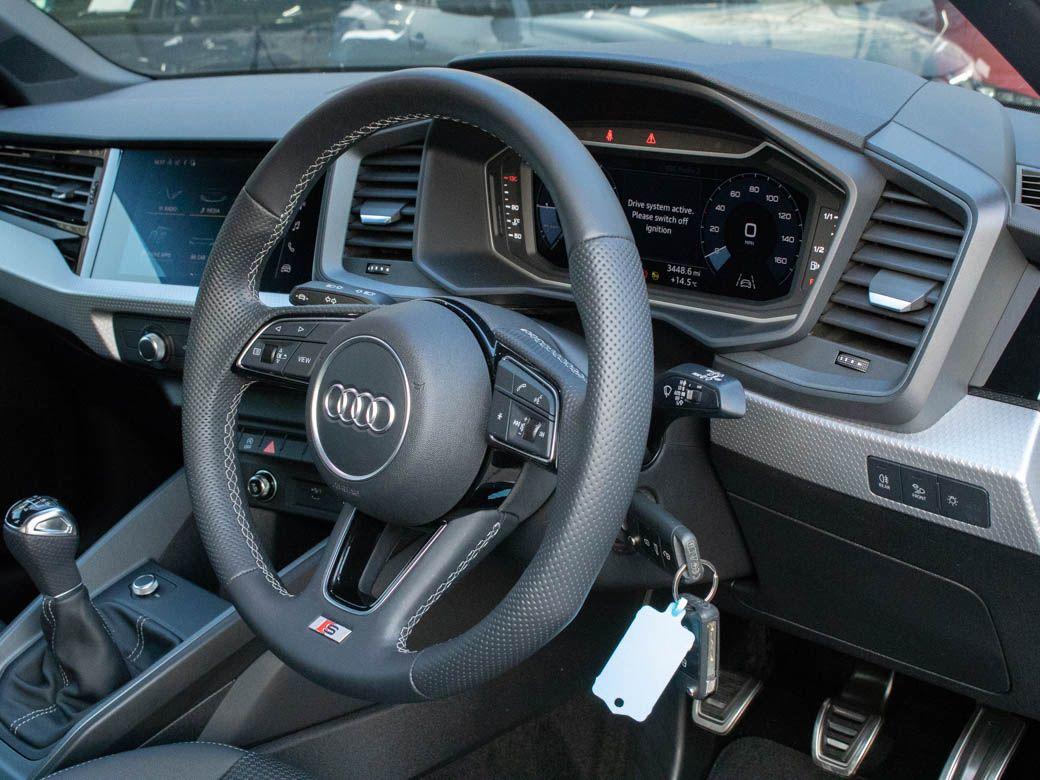 Audi A1 1.0 TFSI 25 S Line Manual 95ps Hatchback Petrol Glacier White Metallic