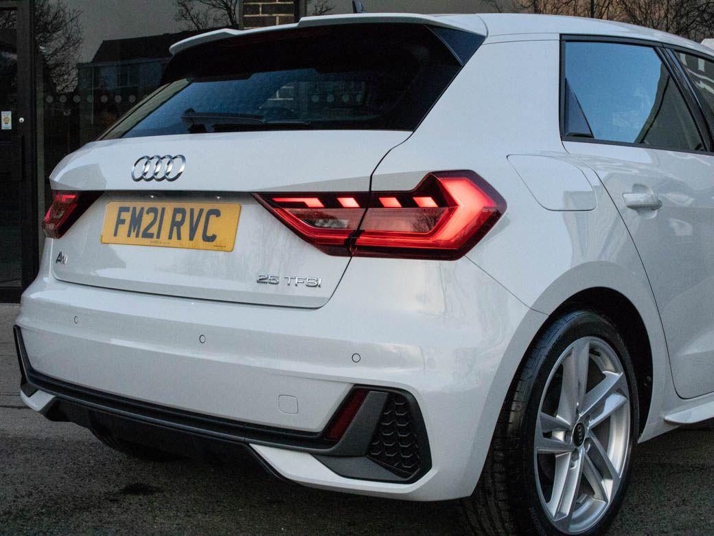 Audi A1 1.0 TFSI 25 S Line Manual 95ps Hatchback Petrol Glacier White Metallic