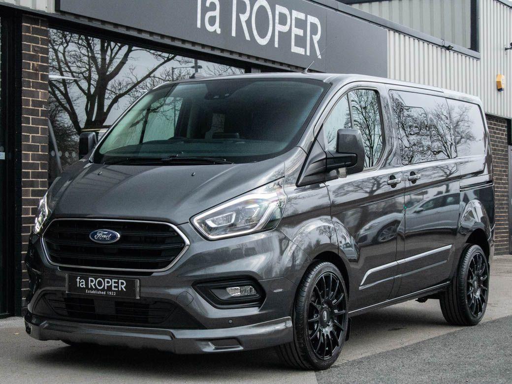 Ford Transit Custom 2.0 320 EcoBlue L1 Limited Double Cab-in-Van Q Sport Auto 185ps Crew Van Diesel Magnetic Grey MetallicFord Transit Custom 2.0 320 EcoBlue L1 Limited Double Cab-in-Van Q Sport Auto 185ps Crew Van Diesel Magnetic Grey Metallic at fa Roper Ltd Bradford