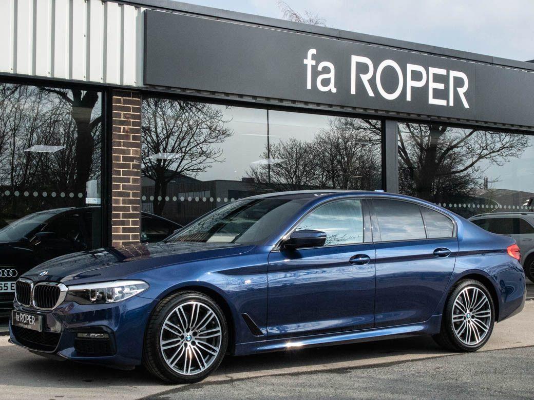 BMW 5 Series 2.0 520d xDrive M Sport Plus Auto Saloon Diesel Mediterranean Blue Metallic